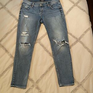 Silver “Sam” boyfriend jeans